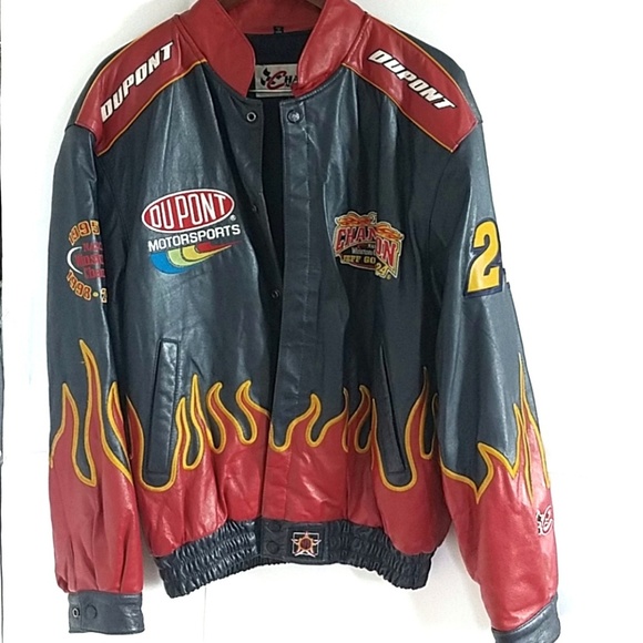 Chase Authentics Other - Chase - Dupont Vintage leather jacket, blue, L